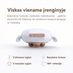 Bambyra Flow® šildantis menstruacijų masažuoklis